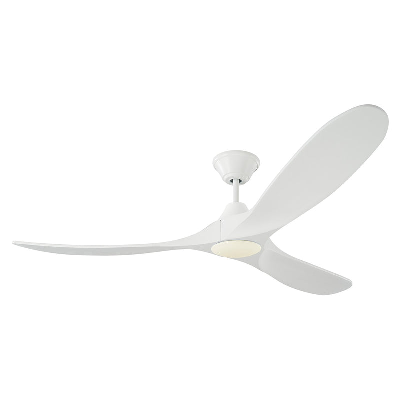 Visual Comfort Fan 3MAVR60RZWD Maverick 60" LED Ceiling Fan, Matte White Main Image.jpg