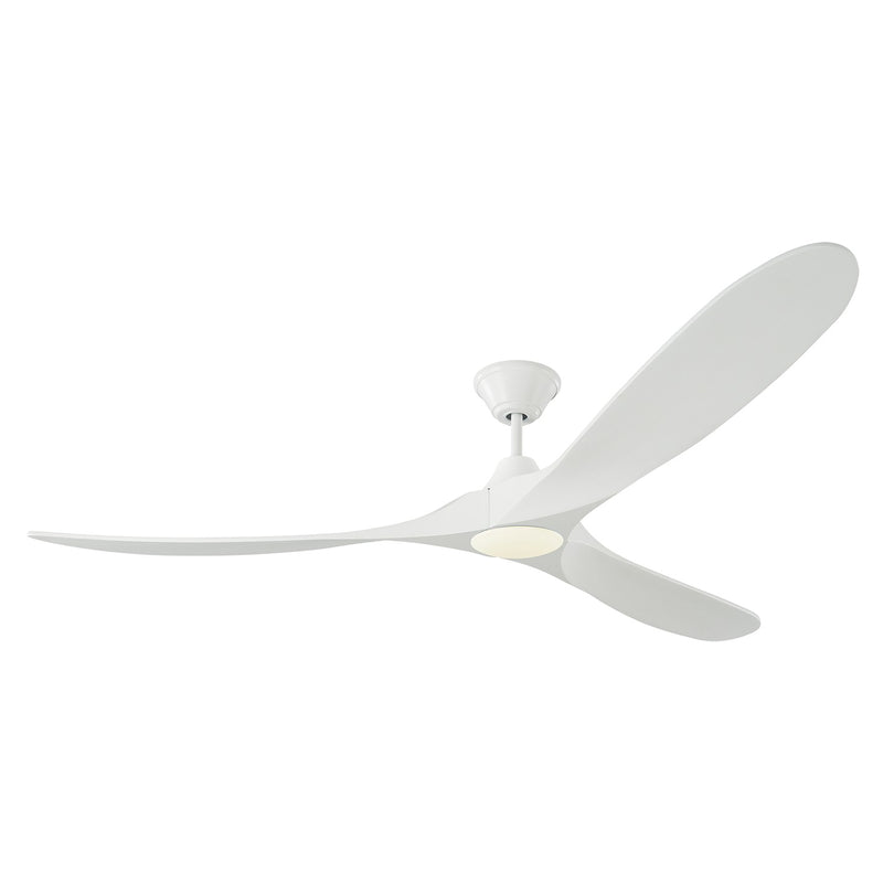 Visual Comfort Fan 3MAVR70RZWD Maverick 70" LED Ceiling Fan, Matte White Main Image.jpg