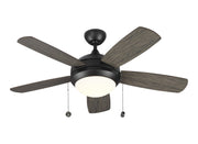 Generation Lighting 5DIC44AGPD-V1 Discus 44"Ceiling Fan, Aged Pewter Main Image.jpg