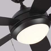 Generation Lighting 5DIC44BKD-V1 Discus 44"Ceiling Fan, Matte Black Alternate Image.jpg