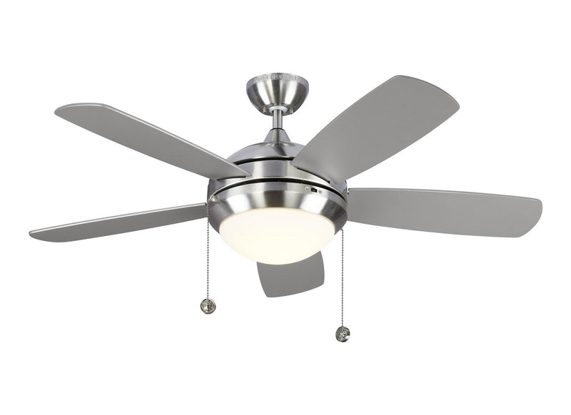Generation Lighting 5DIC44BSD-V1 Discus 44"Ceiling Fan, Brushed Steel Alternate Image.jpg
