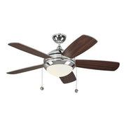 Generation Lighting 5DIC44PND-V1 Discus 44"Ceiling Fan, Polished Nickel Main Image.jpg