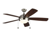 Generation Lighting 5DIC52BSD-V1 Discus 52"Ceiling Fan, Brushed Steel Alternate Image.jpg