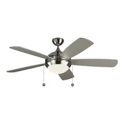 Generation Lighting 5DIC52BSD-V1 Discus 52"Ceiling Fan, Brushed Steel Main Image.jpg
