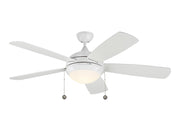 Generation Lighting 5DIC52WHD-V1 Discus 52"Ceiling Fan, White Main Image.jpg