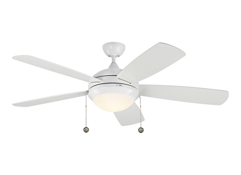 Generation Lighting 5DIC52WHD-V1 Discus 52"Ceiling Fan, White Main Image.jpg