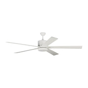 Generation Lighting 5VMR72RZWD Vision 72"Ceiling Fan, Matte White Main Image.jpg