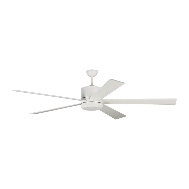 Generation Lighting 5VMR72RZWD Vision 72"Ceiling Fan, Matte White Main Image.jpg