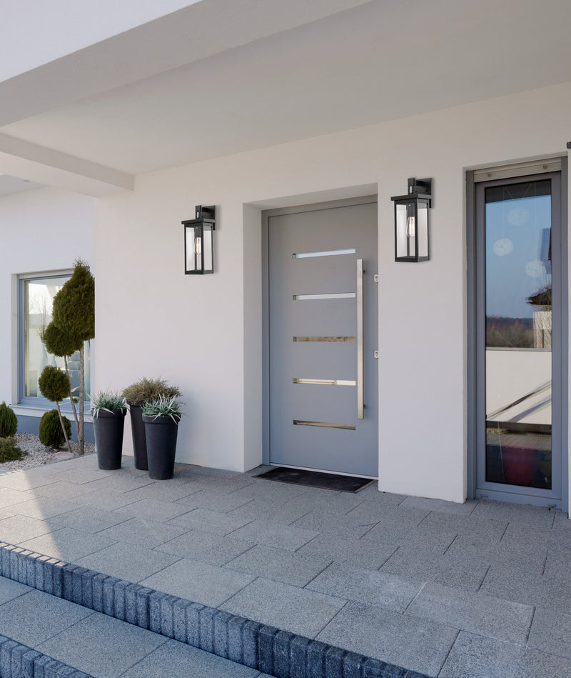 Millennium 42601-PBK Barkeley One Light Outdoor Wall Sconce, Powder Coated Black Alternate Image.jpg