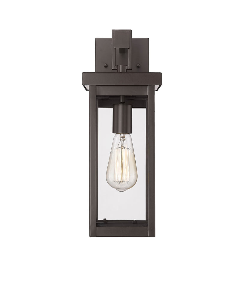 Millennium 42601-PBZ Barkeley One Light Outdoor Wall Sconce, Powder Coated Bronze Main Image.jpg