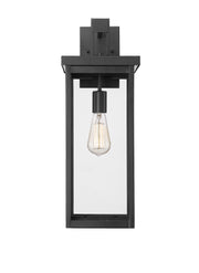 Millennium 42602-PBK Barkeley One Light Outdoor Wall Sconce, Powder Coated Black Main Image.jpg