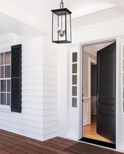 Millennium 42605-PBK Barkeley Four Light Outdoor Hanging Lantern, Powder Coated Black Alternate Image.jpg