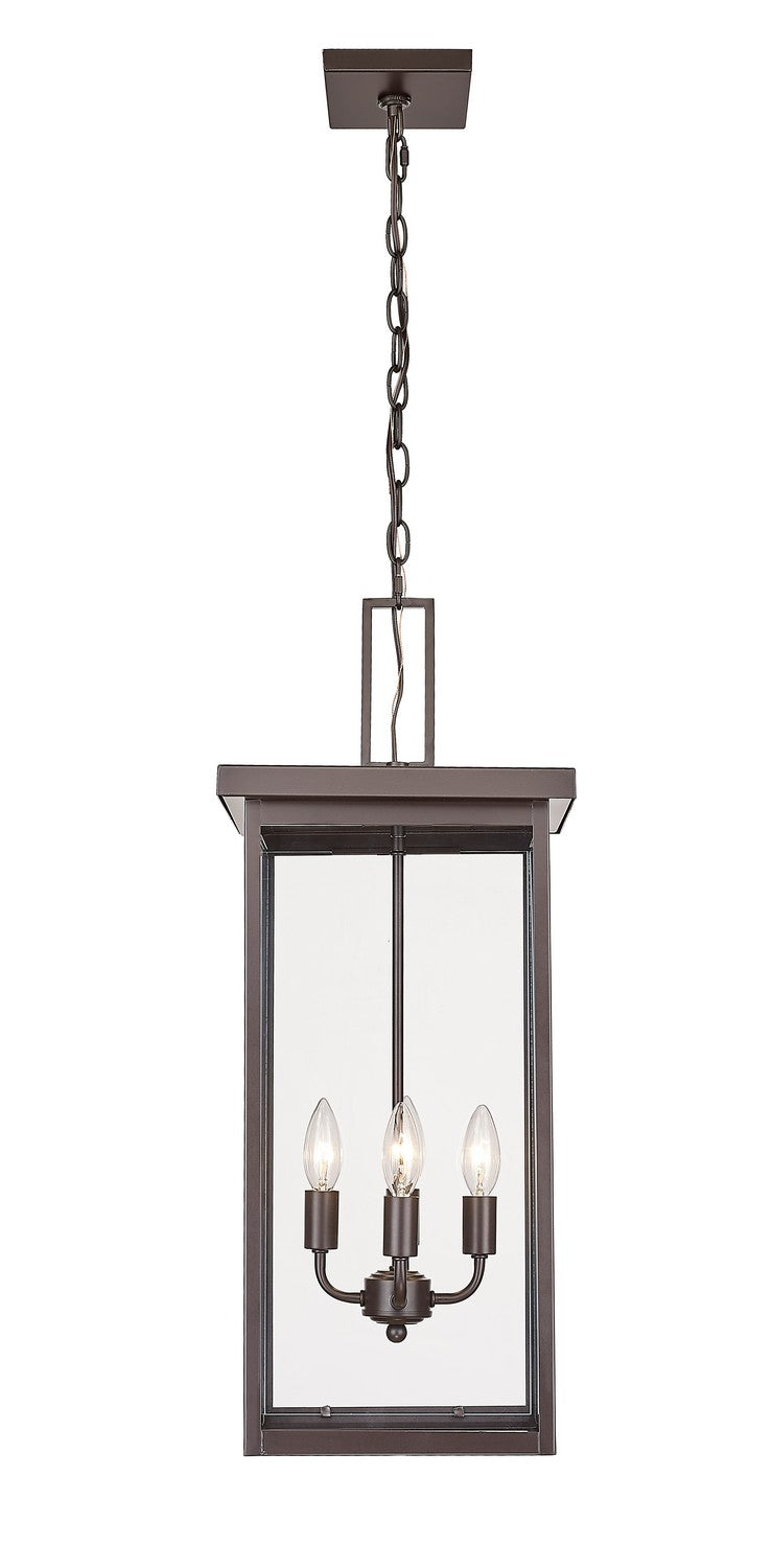 Millennium 42605-PBZ Barkeley Four Light Outdoor Hanging Lantern, Powder Coated Bronze Main Image.jpg