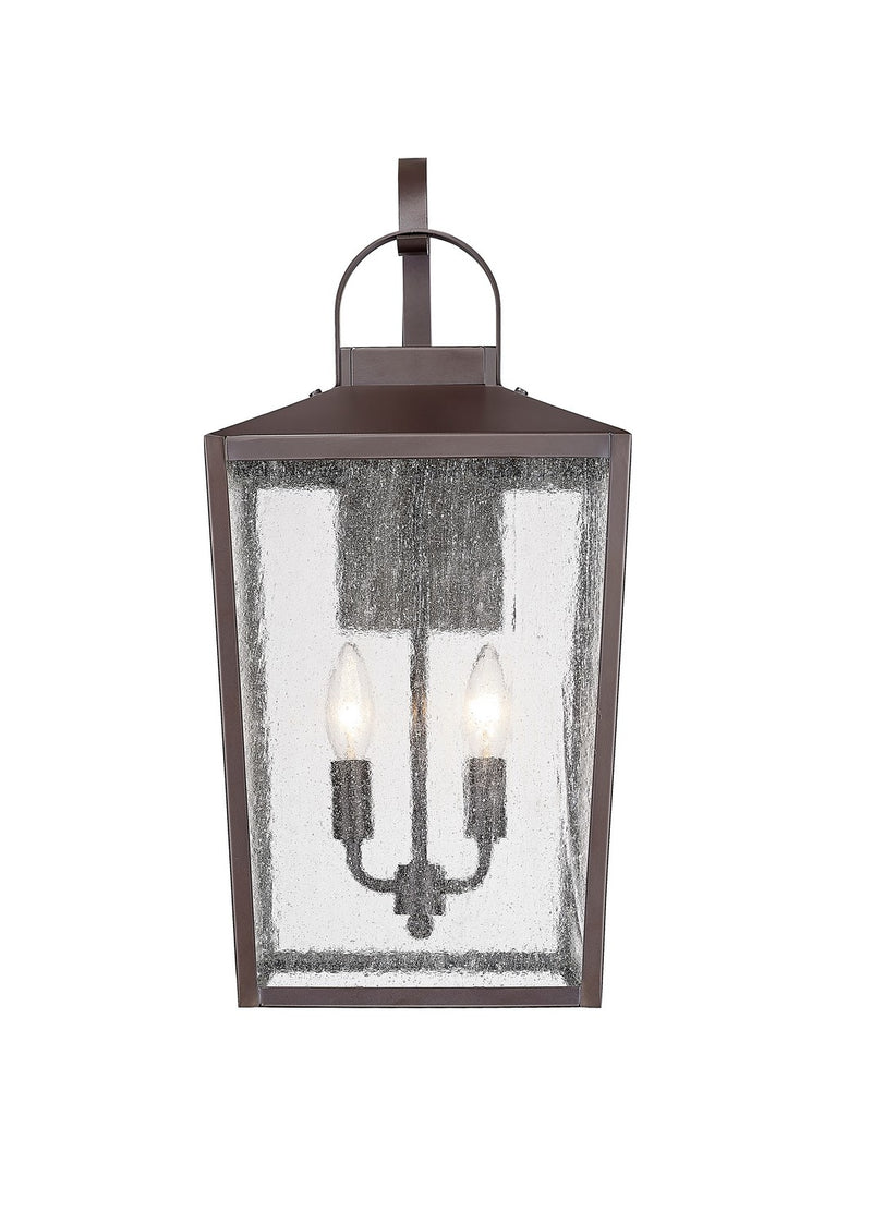 Millennium 42653-PBZ Devens Two Light Outdoor Wall Sconce, Powder Coated Bronze Main Image.jpg