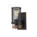 Millennium 3531-MB/WG Mesa One Light Wall Sconce, Matte Black/Wood Grain Main Image.jpg