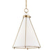 Hudson Valley 7316-AGB Eldridge One Light Pendant, Aged Brass Main Image.jpg