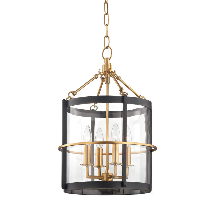 Hudson Valley BKO200-AOB Ren Four Light Pendant, Aged Old Bronze Main Image.jpg