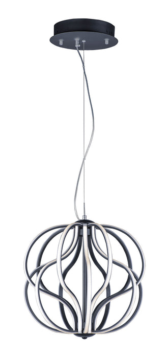 ET2 E21174-BK Aura LED Pendant, Black Main Image.jpg