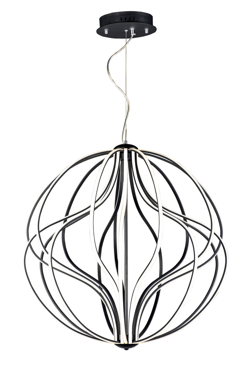 ET2 E21178-BK Aura LED Pendant, Black Main Image.jpg