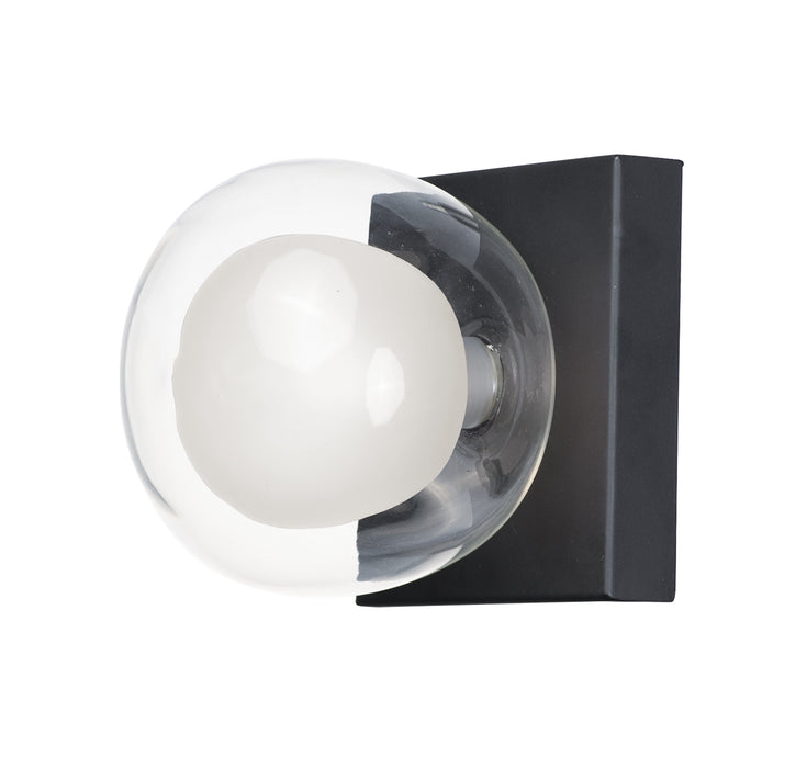 ET2 E21451-93BK Pod LED Wall Sconce, Black Main Image.jpg