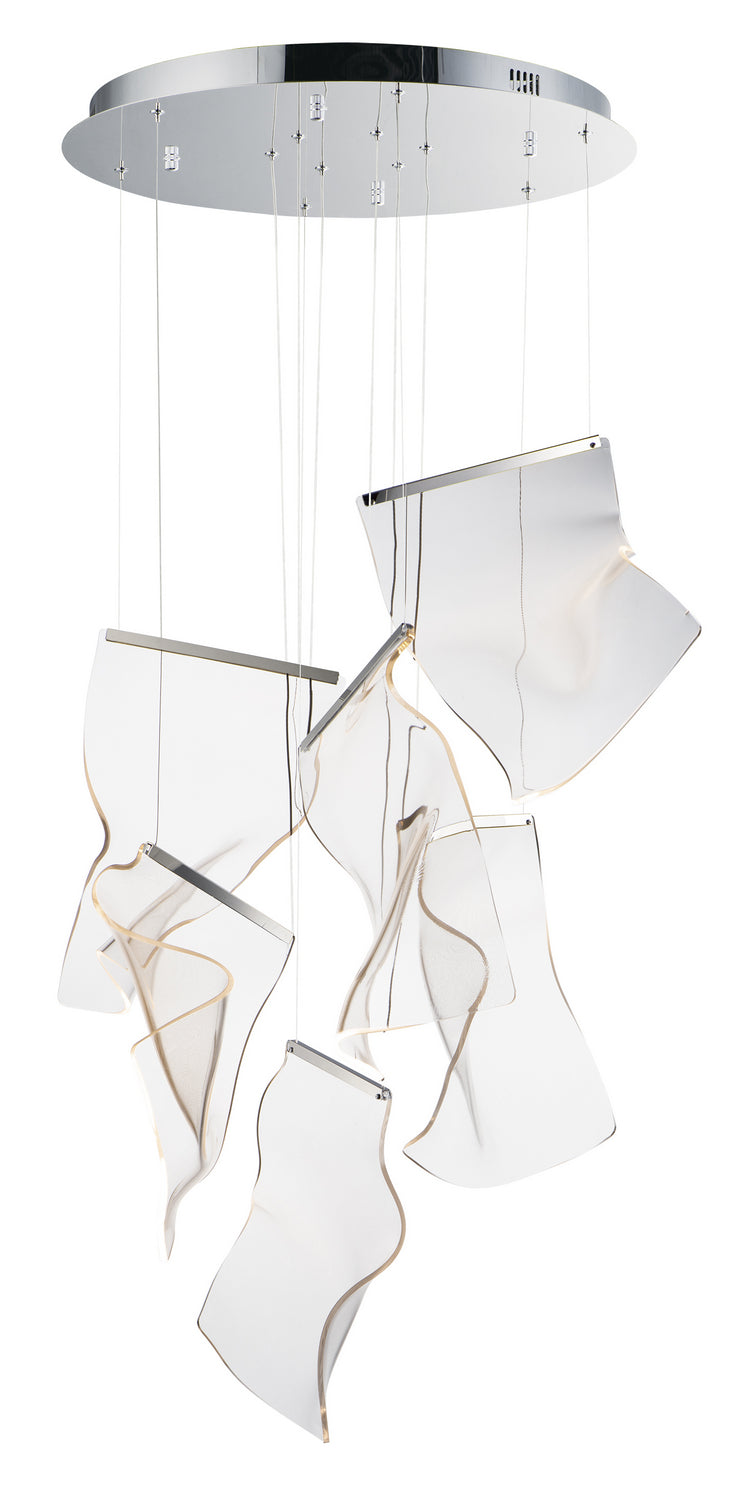 ET2 E24875-133PC Rinkle LED Pendant, Polished Chrome Main Image.jpg