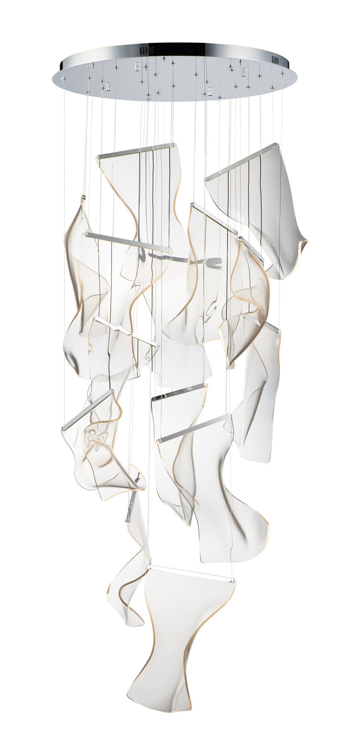 ET2 E24877-133PC Rinkle LED Pendant, Polished Chrome Main Image.jpg