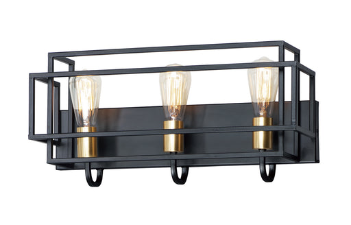 Maxim 10243BKSBR Liner Three Light Bath Vanity, Black / Satin Brass Main Image.jpg