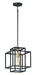 Maxim 10246BKSBR Liner One Light Pendant, Black / Satin Brass Main Image.jpg