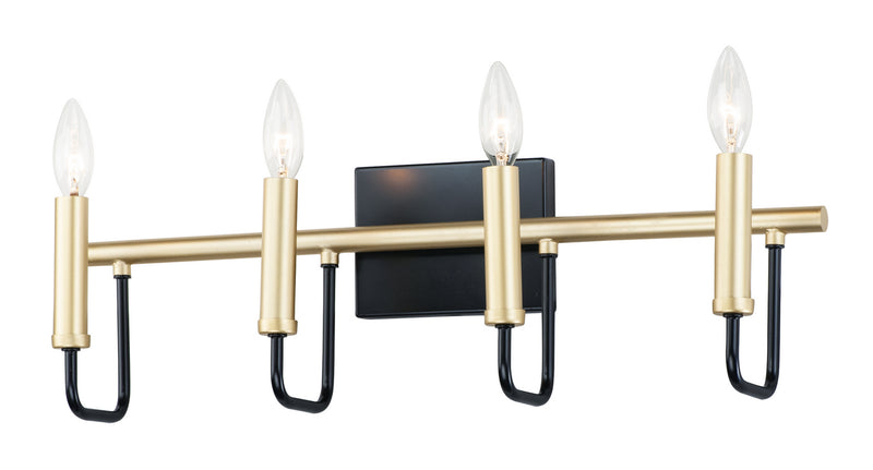 Maxim 10254BKGLD Sullivan Four Light Wall Sconce, Black / Gold Main Image.jpg