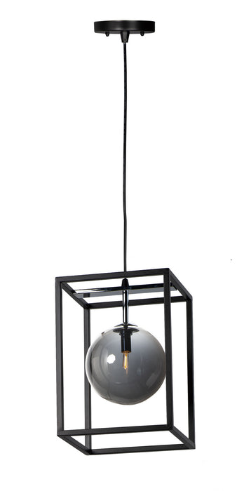 Maxim 11361MSKBKPC Fluid LED Pendant, Black / Polished Chrome Main Image.jpg