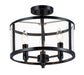 Maxim 25250CLBK Sentinel Three Light Semi Flush Mount, Black Main Image.jpg