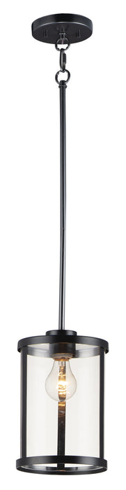 Maxim 25252CLBK Sentinel One Light Pendant, Black Main Image.jpg