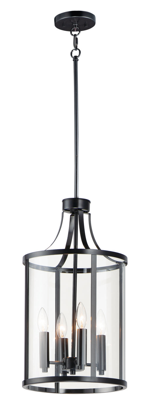 Maxim 25253CLBK Sentinel Four Light Pendant, Black Main Image.jpg