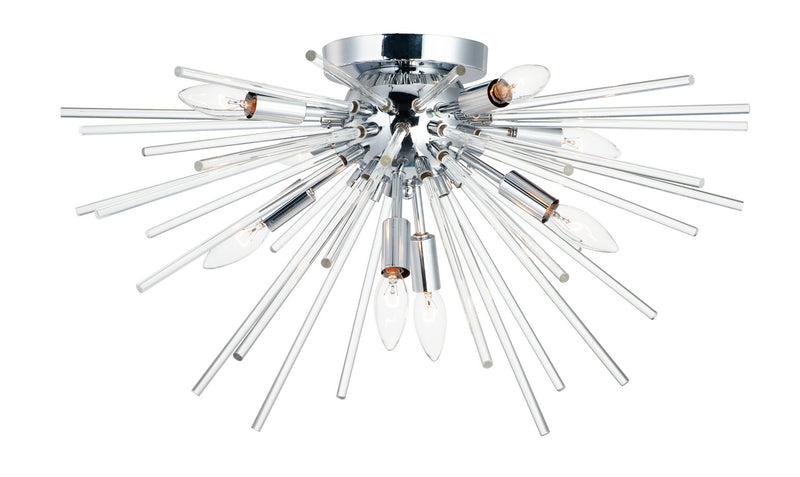 Maxim 28660CLPC Polaris Eight Light Flush Mount, Polished Chrome Main Image.jpg