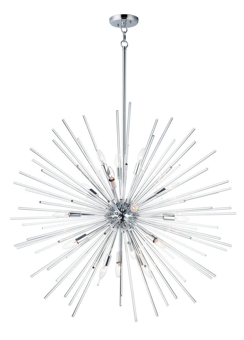 Maxim 28666CLPC Polaris 16 Light Pendant, Polished Chrome Main Image.jpg