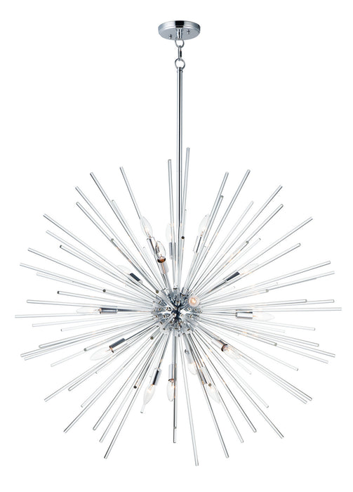 Maxim 28666CLPC Polaris 16 Light Pendant, Polished Chrome Main Image.jpg