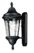 Maxim 3053WGBK Sentry One Light Outdoor Wall Lantern, Black Main Image.jpg