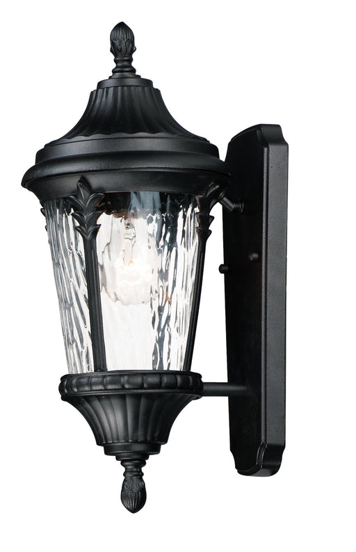 Maxim 3053WGBK Sentry One Light Outdoor Wall Lantern, Black Main Image.jpg