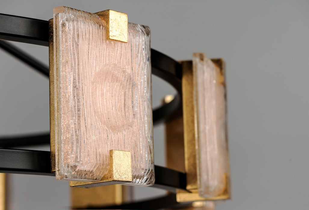 Maxim 39535CYBKGL Radiant LED Chandelier, Black / Gold Leaf Alternate Image 2.jpg