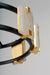 Maxim 39535CYBKGL Radiant LED Chandelier, Black / Gold Leaf Alternate Image 3.jpg