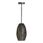 Capital Lighting 335111GI Sana One Light Pendant, Grey Iron Alternate Image.jpg