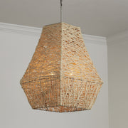 Capital Lighting 335241NY Finley Four Light Pendant, Natural Jute and Grey Alternate Image 3.jpg