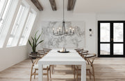 Capital Lighting 431661MB Sonnet Six Light Chandelier, Matte Black Alternate Image.jpg