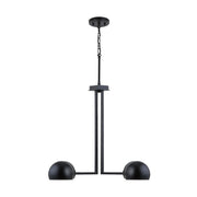 Capital Lighting 433141MB Hadley Four Light Chandelier, Matte Black Alternate Image.jpg
