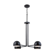 Capital Lighting 433141MB Hadley Four Light Chandelier, Matte Black Alternate Image 3.jpg