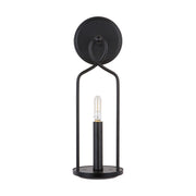 Capital Lighting 631611MB Sonnet One Light Wall Sconce, Matte Black Alternate Image.jpg