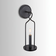Capital Lighting 631611MB Sonnet One Light Wall Sconce, Matte Black Alternate Image 4.jpg