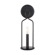 Capital Lighting 631611MB Sonnet One Light Wall Sconce, Matte Black Main Image.jpg