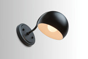 Capital Lighting 633111MB Hadley One Light Wall Sconce, Matte Black Alternate Image 4.jpg