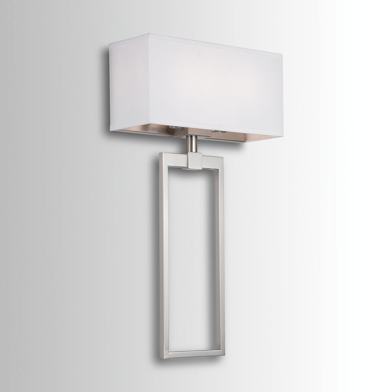 Capital Lighting 633321BN Lynden Two Light Wall Sconce, Brushed Nickel Alternate Image 3.jpg
